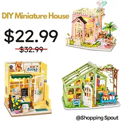 Save $10 on DIY Miniature House Kits! Get Your Craft On Today with Verified Deals